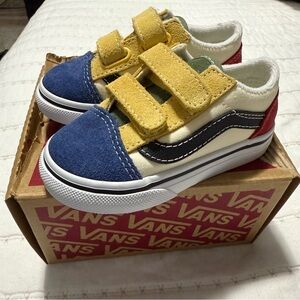 Vans Old Skool V Color Block Toddler 6